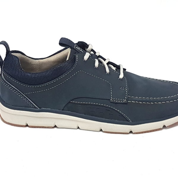 clarks blu uomo