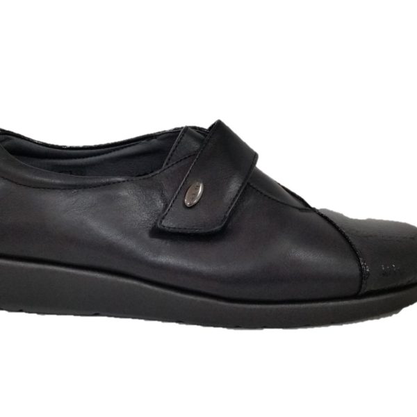 Grunland scarpa a strappo donna sc4670 cidi nero - Calzature Mai